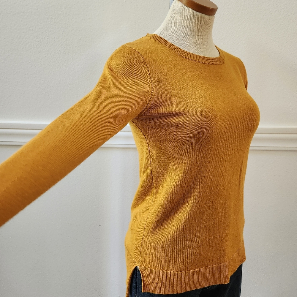Philosophy Crew Neck Sweater W/rivet Button - Picture 6 of 13